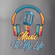 Music is my life slúchadlá