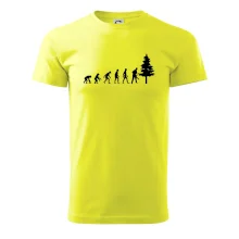 Evolúcia drevorubač - píla a strom