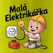 Malá elektrikárka - veselá zásuvka