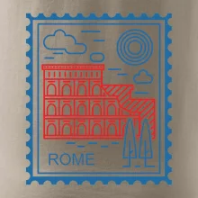 Rím známka jednoduchá