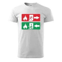 Lidé utíkají, hasiči přibíhají Lidé utíkají, hasiči přibíhají