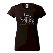 Fitness muž jedným ťahom