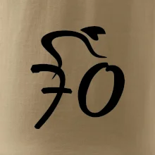 Cyklista oslavuje sedemdesiatku (70)