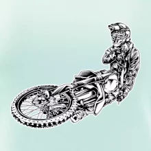 Motocross letec Motocross letec