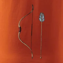 Lúk a šíp kresba Lúk a šíp kresba