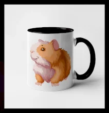 Morča - kreslené, bielo oranžové