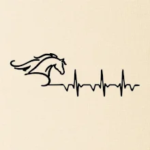 Hlava koňa EKG Hlava koňa EKG