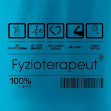 Čiarový kód fyzioterapeutka Čiarový kód fyzioterapeutka