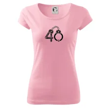 Narodeninové tričko pre policajta - putá 40