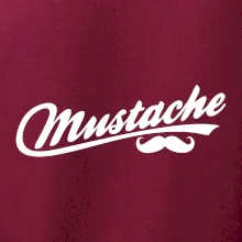 Mustache - nápis