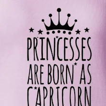 Princesses are born as Capricorn - Kozorožec