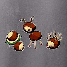 Gaštanové zvieratká - v rade