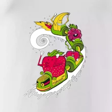 Milkshake vlak kreslený