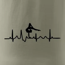 EKG tanec - na rukách