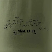 Profil kopca - Nízke Tatry