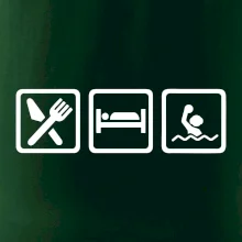 Eat sleep vodné pólo v rade