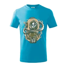 Starý potápačský skafander