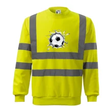 Futbalová lopta v triku Futbalová lopta v triku