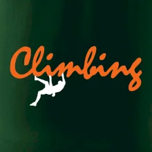 Climbing písací text Climbing písací text