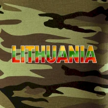 Lithuania - nápis vlajka
