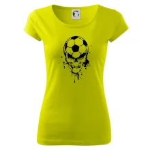 Fotbal lebka splash Fotbal lebka splash