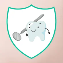 Zúbok na prsníku - zrkadlo