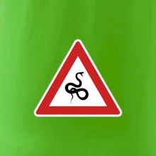 Dopravná značka - Pozor had