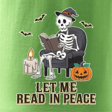 Let me read in peace