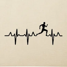 EKG bežec - muž
