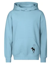 Zamilovaná mačka zozadu