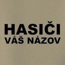 Hasiči nápis (názov zboru - vlastný nápis)
