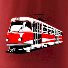 Električka T3R farebná