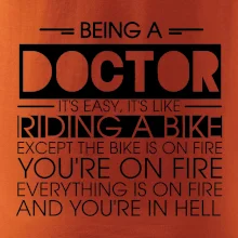 Being a doctor - bike