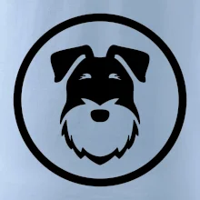 Bradáč v koliesku na prsníku