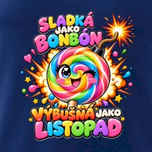 Sladké duhové lízátko s výbušnou náladou