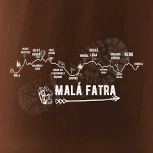 Profil kopca - Malá Fatra