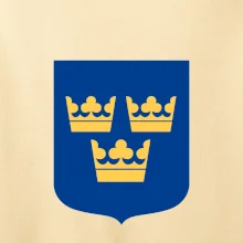 Švédsky znak tri korunky veľký