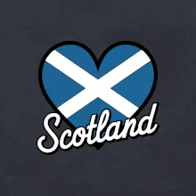 Scotland Srdce s vlajkou
