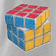 Rubikova kocka kreslená