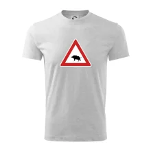 Dopravná značka - Pozor diviak