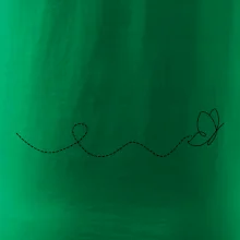 Dráha letu motýľa - vlnovka