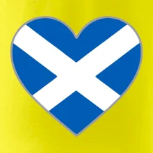 Škótske srdce na prsník