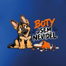 Boty jsem neviděl - štěně vlčáka