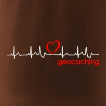 Moje srdce bije pre Geocaching -Text