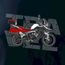 Cestovná enduro červená Cestovná enduro červená
