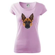 Nemecký ovčiak - Rozpixelovaný