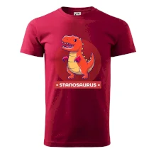 Dinosaurie mená - oranžový dinosaurus Dinosaurie mená - oranžový dinosaurus