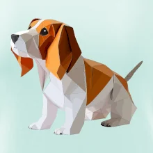 Bígel zlepený z papiera Bígel zlepený z papiera