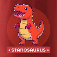 Dinosaurie mená - oranžový dinosaurus