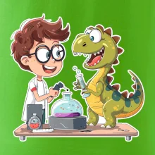 Chemik a dinosaurus - chlapec / holka